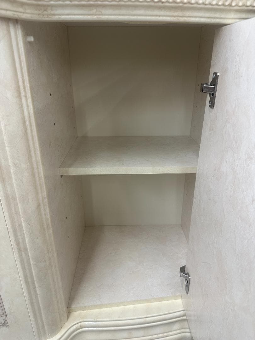 サルタレッリ　アマルフィ　キャビネット　ローボード　ロココ調　アイボリー