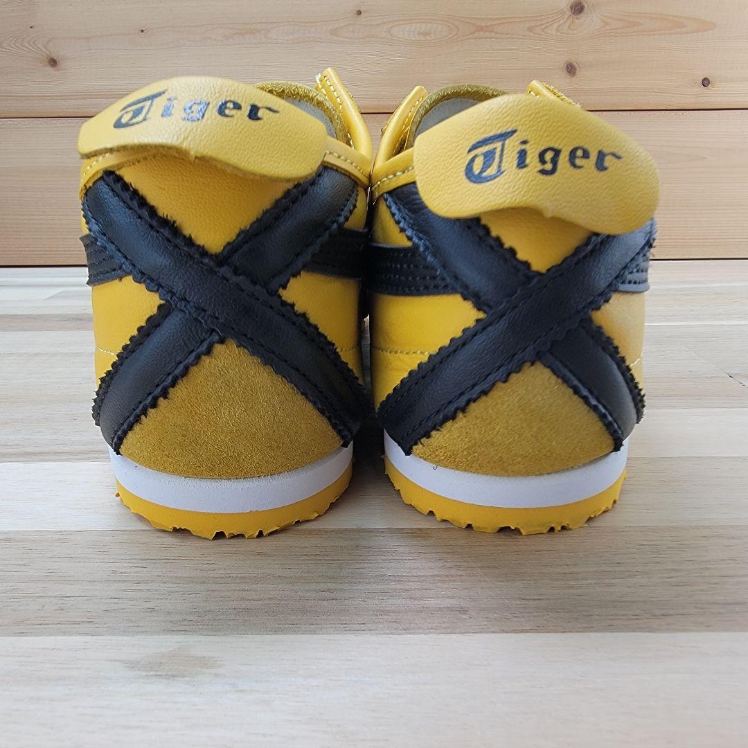 オニツカタイガー メキシコ66 イエロー/ブラック 22.5cm