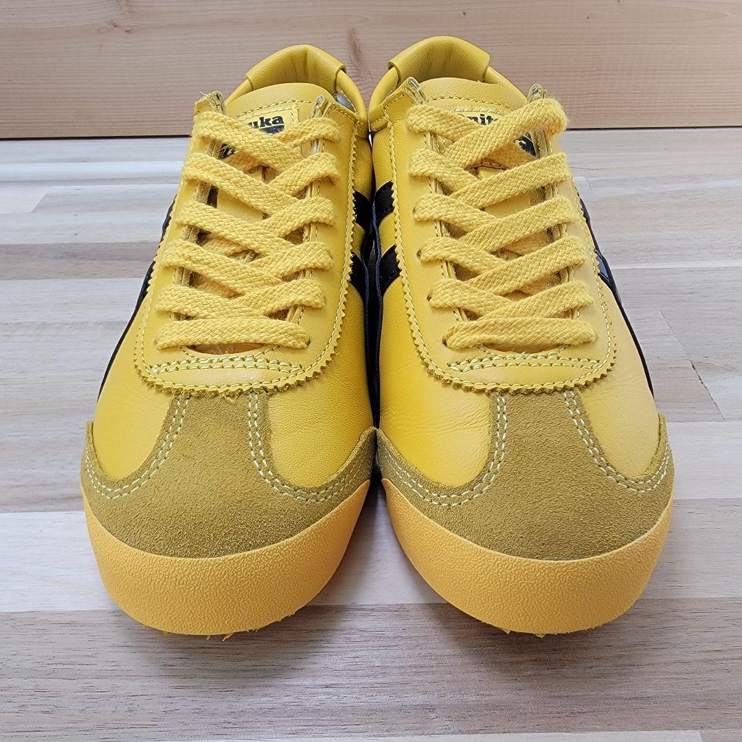 オニツカタイガー メキシコ66 イエロー/ブラック 22.5cm