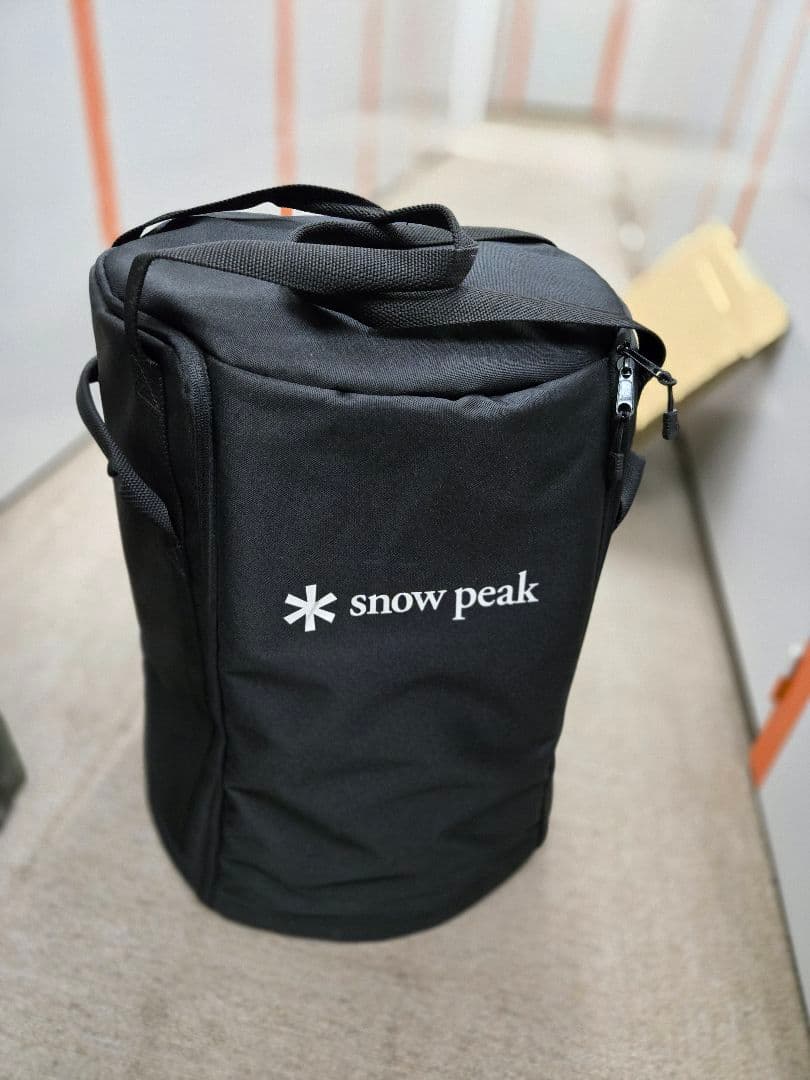 スノーピークグローストーブ　未使用品　収納バッグ付き