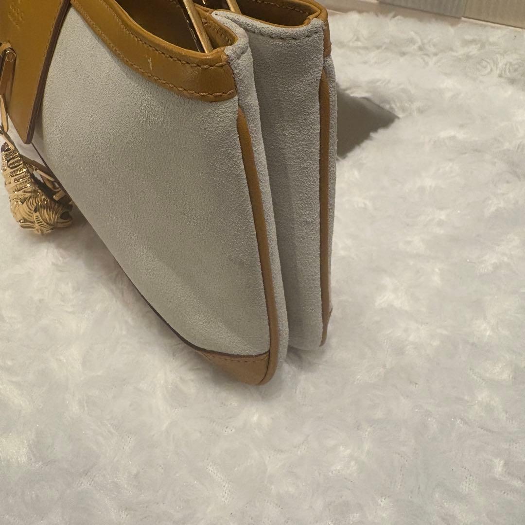 【希少✨】グッチ タイガーヘッド チェーン ショルダーバッグ