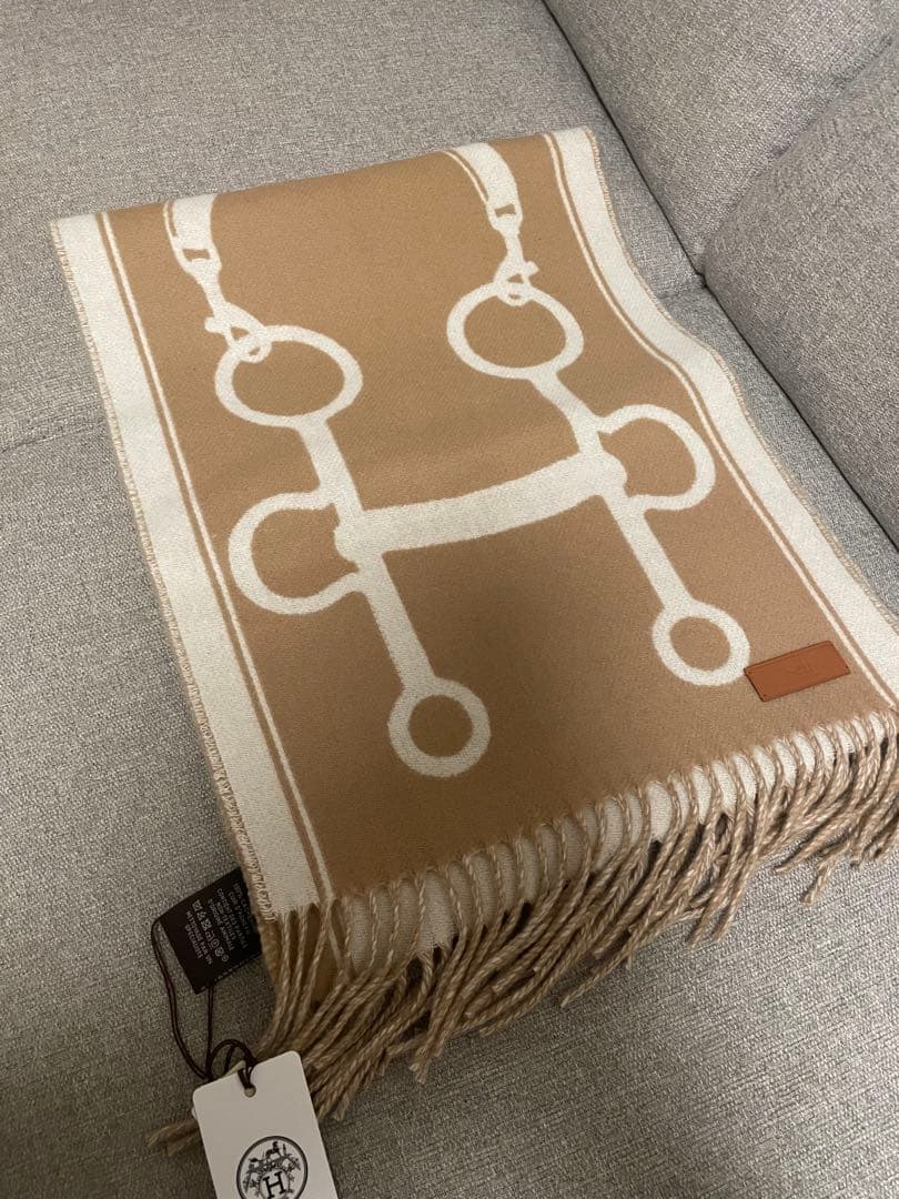 HERMES マフラー　クリスマスギフト