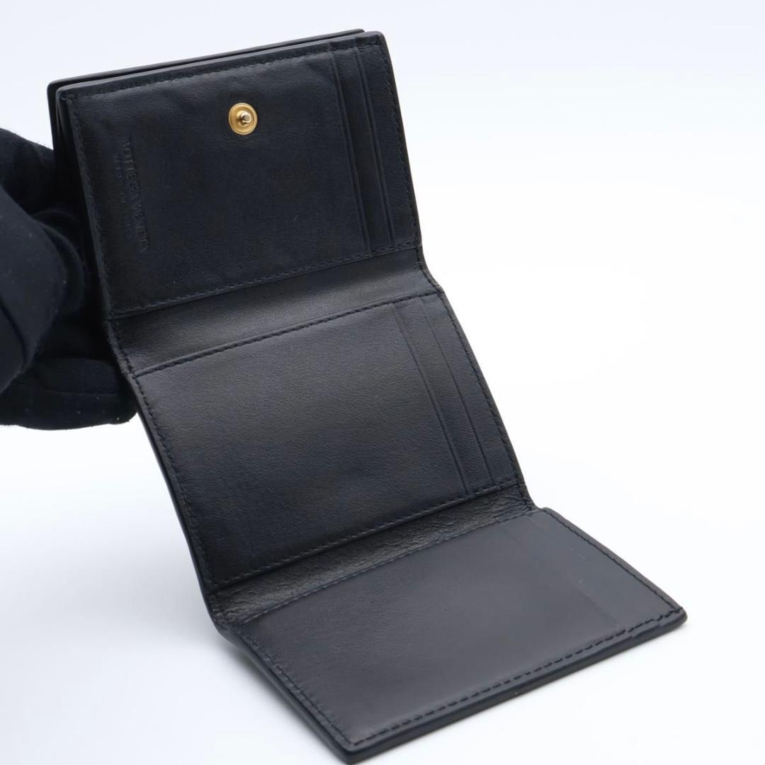 【極美品】BOTTEGAVENETA 新型IC イントレチャート　三つ折り財布