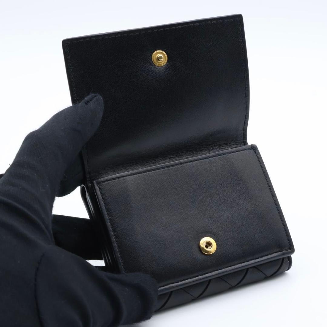 【極美品】BOTTEGAVENETA 新型IC イントレチャート　三つ折り財布