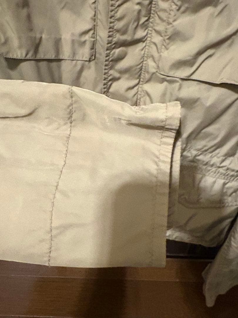 ASPESI アスペジ ナイロンジャケット ベージュ S ミリタリー風 軽量