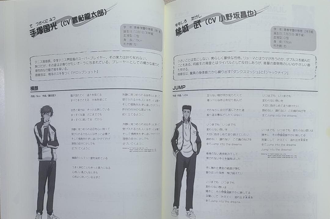 ピアノで弾く テニスの王子様