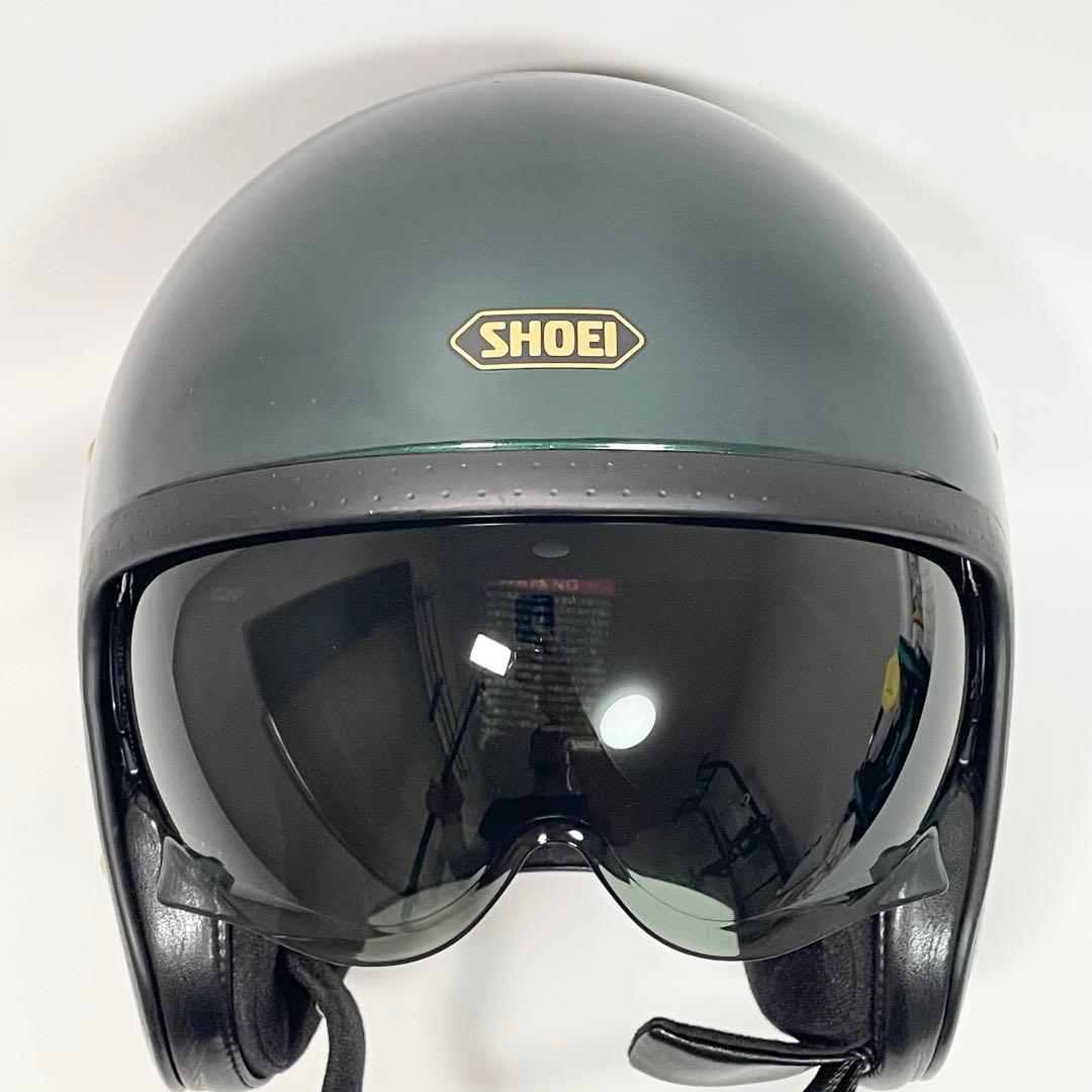 SHOEI ジェットヘルメットJ.O Ｌサイズ 2021年 グリーン