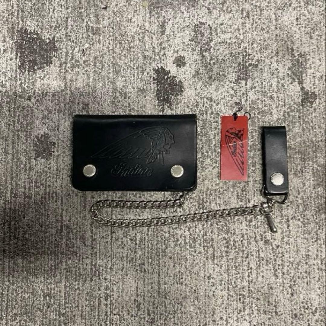 インディアンモトサイクル　トラッカーウォレット