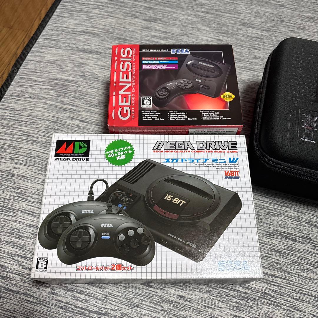 SEGA メガドライブ ミニW ジェネシスミニ セット