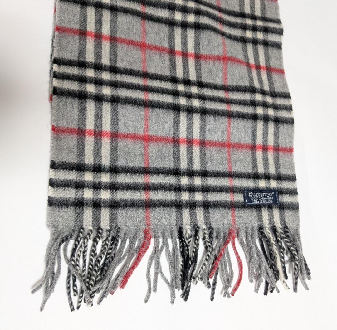 Burberrys バーバリー ｜ カシミヤ100% マフラー ノバチェック