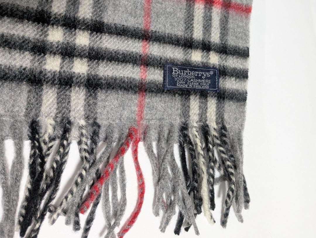 Burberrys バーバリー ｜ カシミヤ100% マフラー ノバチェック