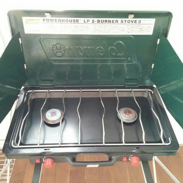 コールマン　LPツーバーナー　コンパクトキッチンテーブル