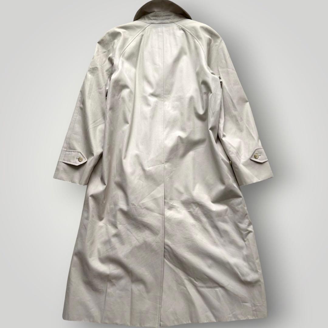 美品 バーバリー ライナー付　ステンカラーコート バルマカンコート ノバチェック
