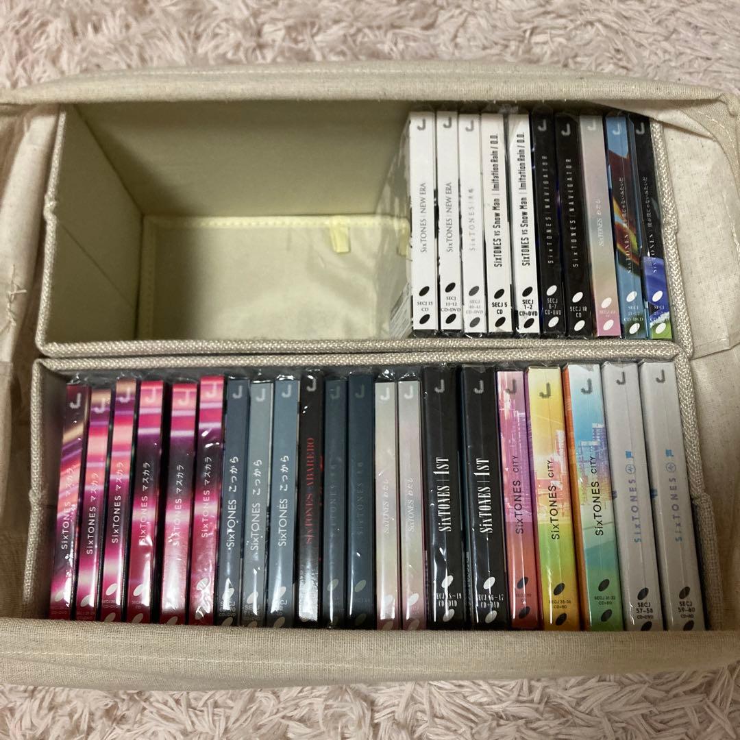SixTONES シングルアルバムまとめ売り 全31枚、特典、会報付き