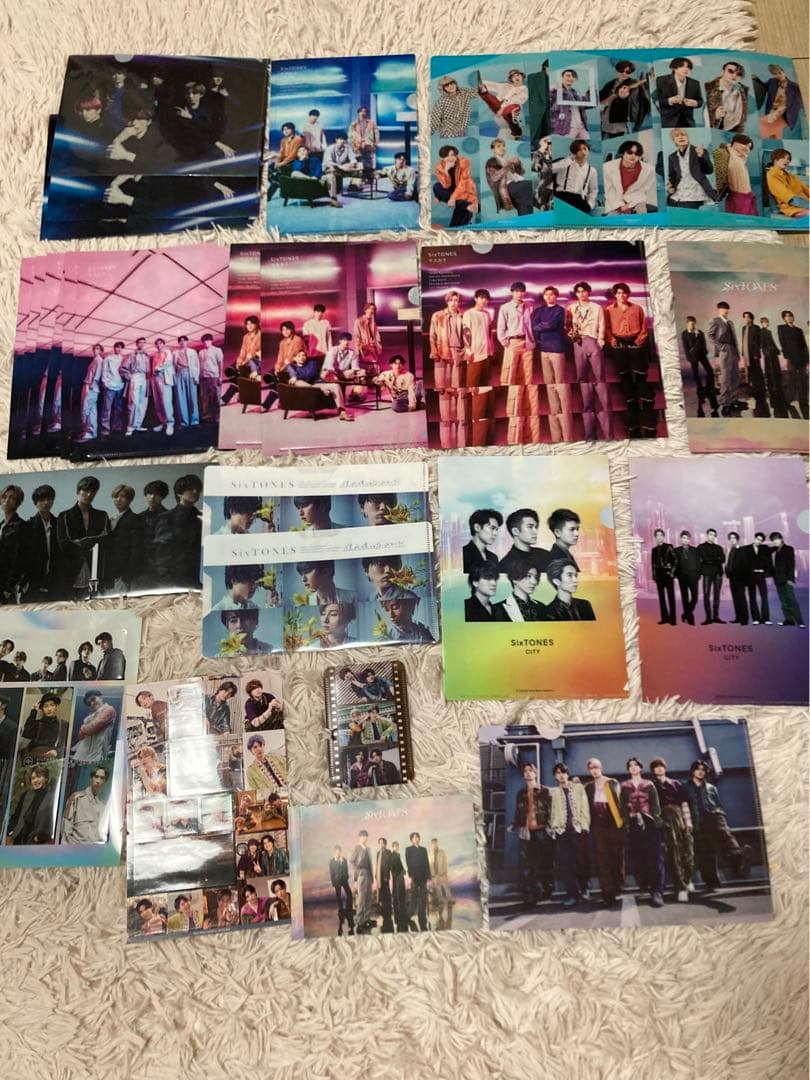 SixTONES シングルアルバムまとめ売り 全31枚、特典、会報付き