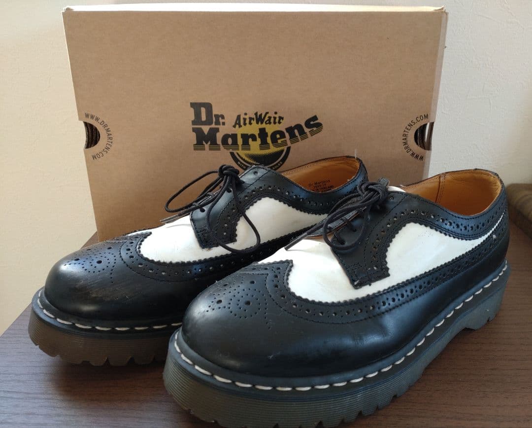 Dr. Martens ウイングチップ UK9 スチール無し