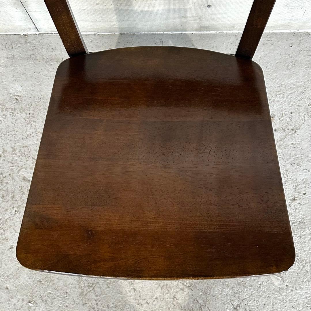 ★80s★ カリモク RUSTIC ダイニングチェア ルスティック 木製チェア