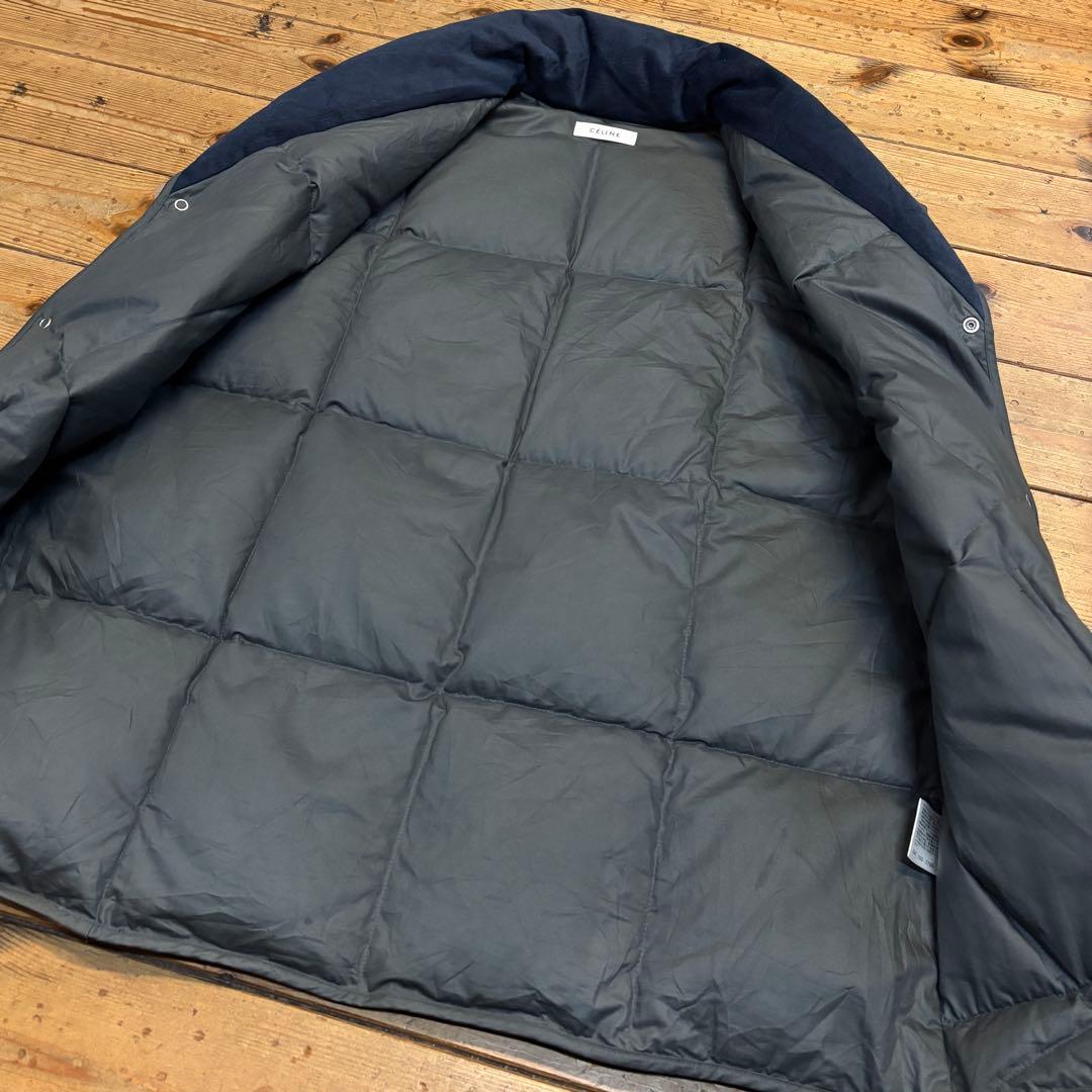 CELINE セリーヌ マカダム トリオンフ 西川ダウン ベスト グレー