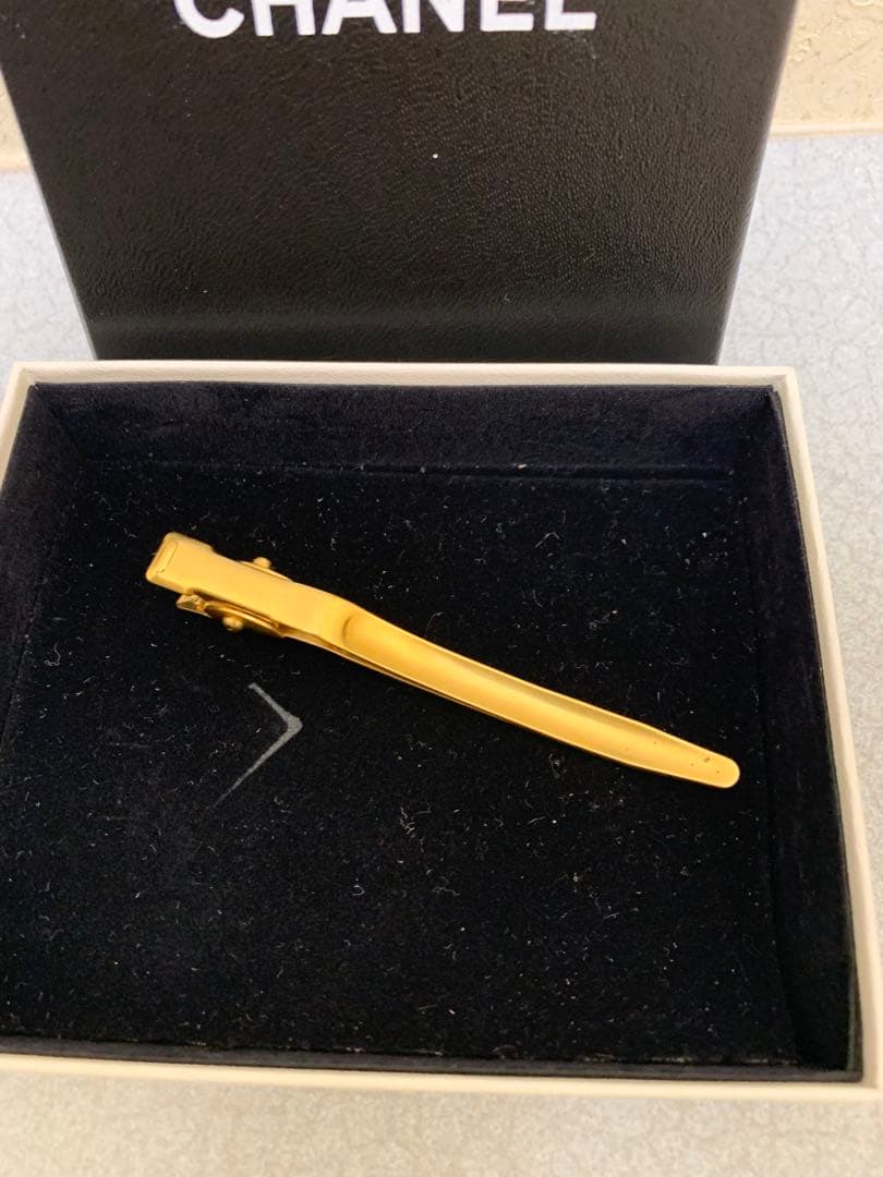 CHANEL ヴィンテージ ゴールド ヘアピン ヘアクリップ 97P
