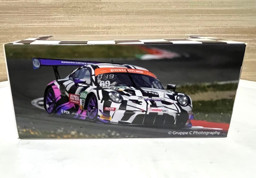 PMA 1/43 ポルシェ911 991-2 GT3-R IRON FORCE