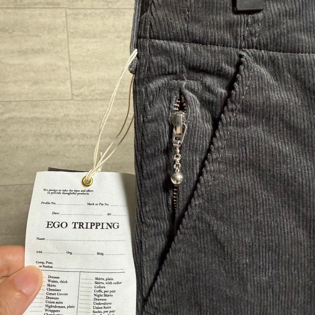 パンツ ego tripping WIDE FOLD BACK TROUSERS