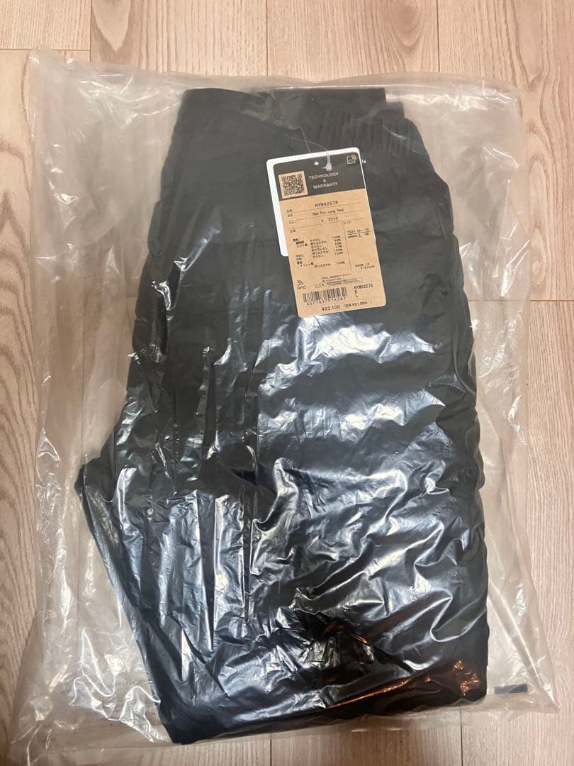 ノースフェイス レディース レッドランロングパンツ M 黒 NYW82578