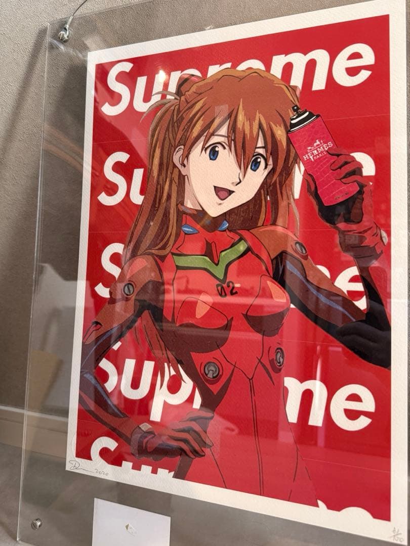 世界限定100枚 2020年 DEATH NYC エヴァンゲリオン アスカ