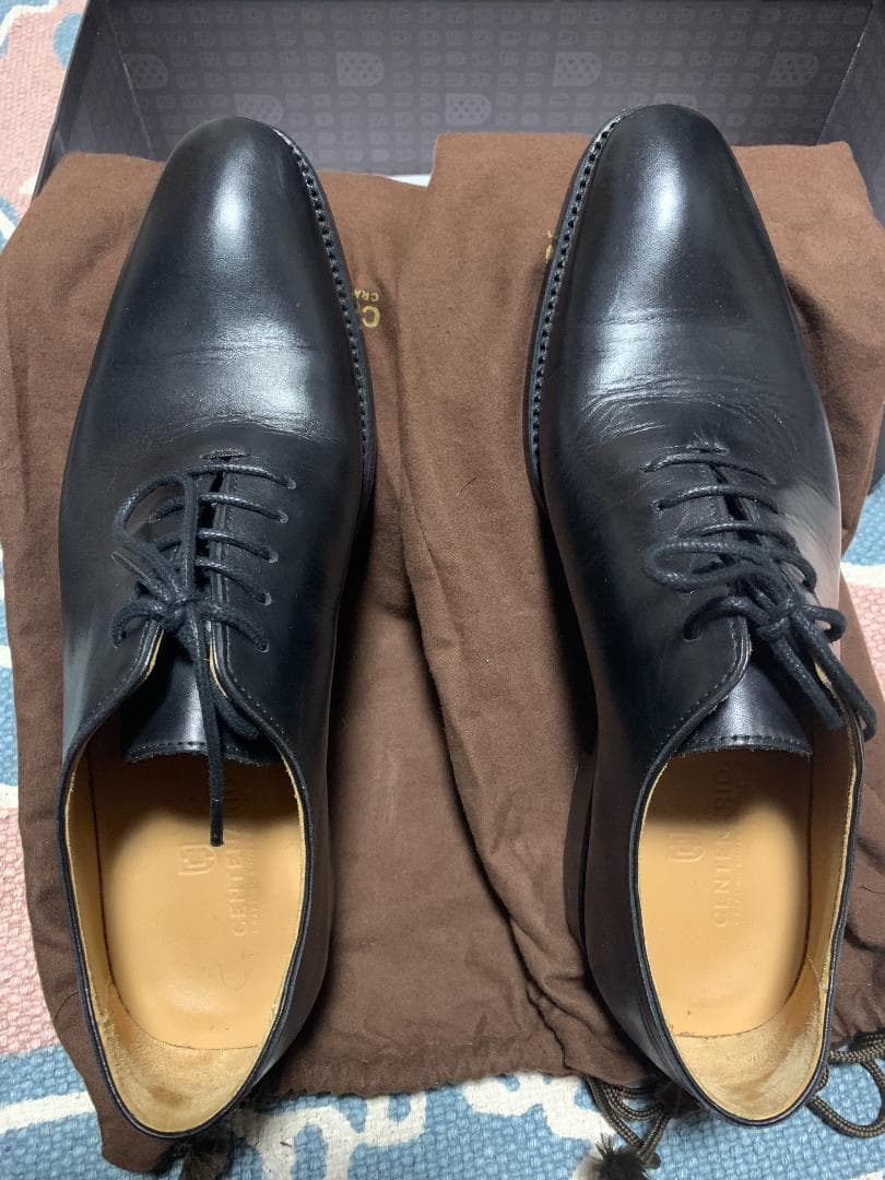 【ほぼ新品】Centenario（ポルトガルを代表する高級革靴）ホールカット革靴