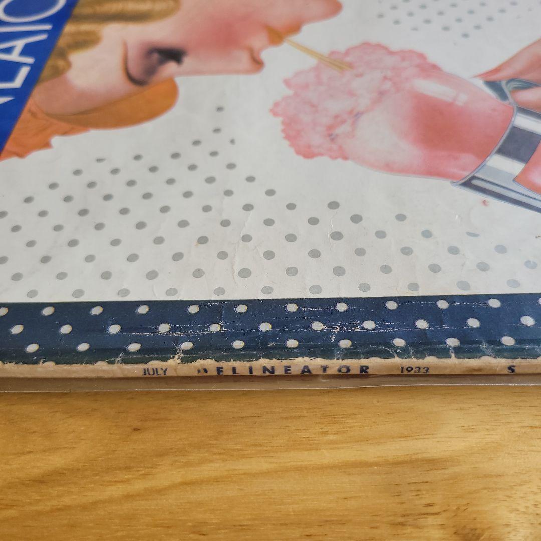 洋書 Delineator July 1933