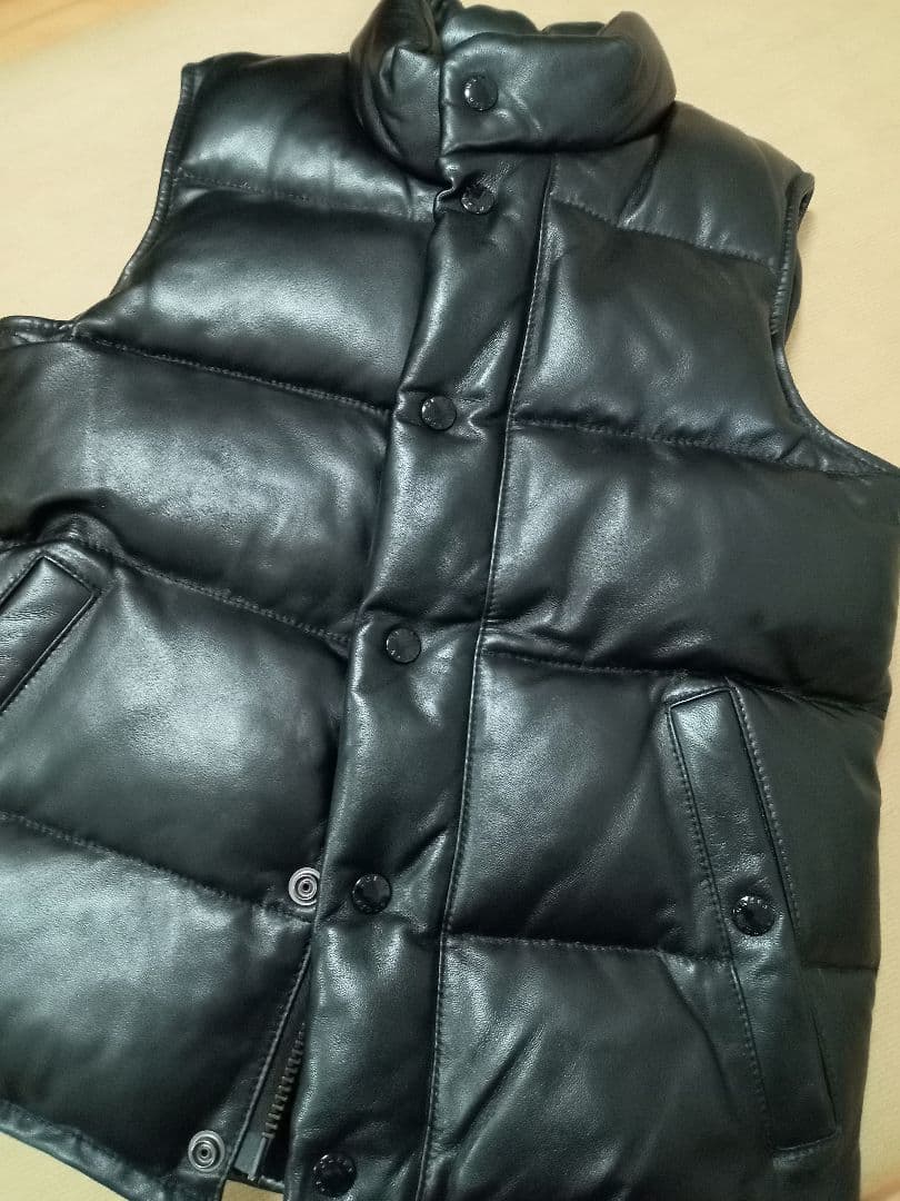 貴重◆green（現ハイク）レザーダウンジャケット