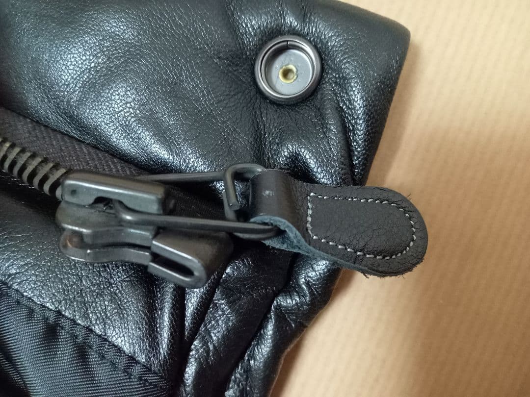 貴重◆green（現ハイク）レザーダウンジャケット