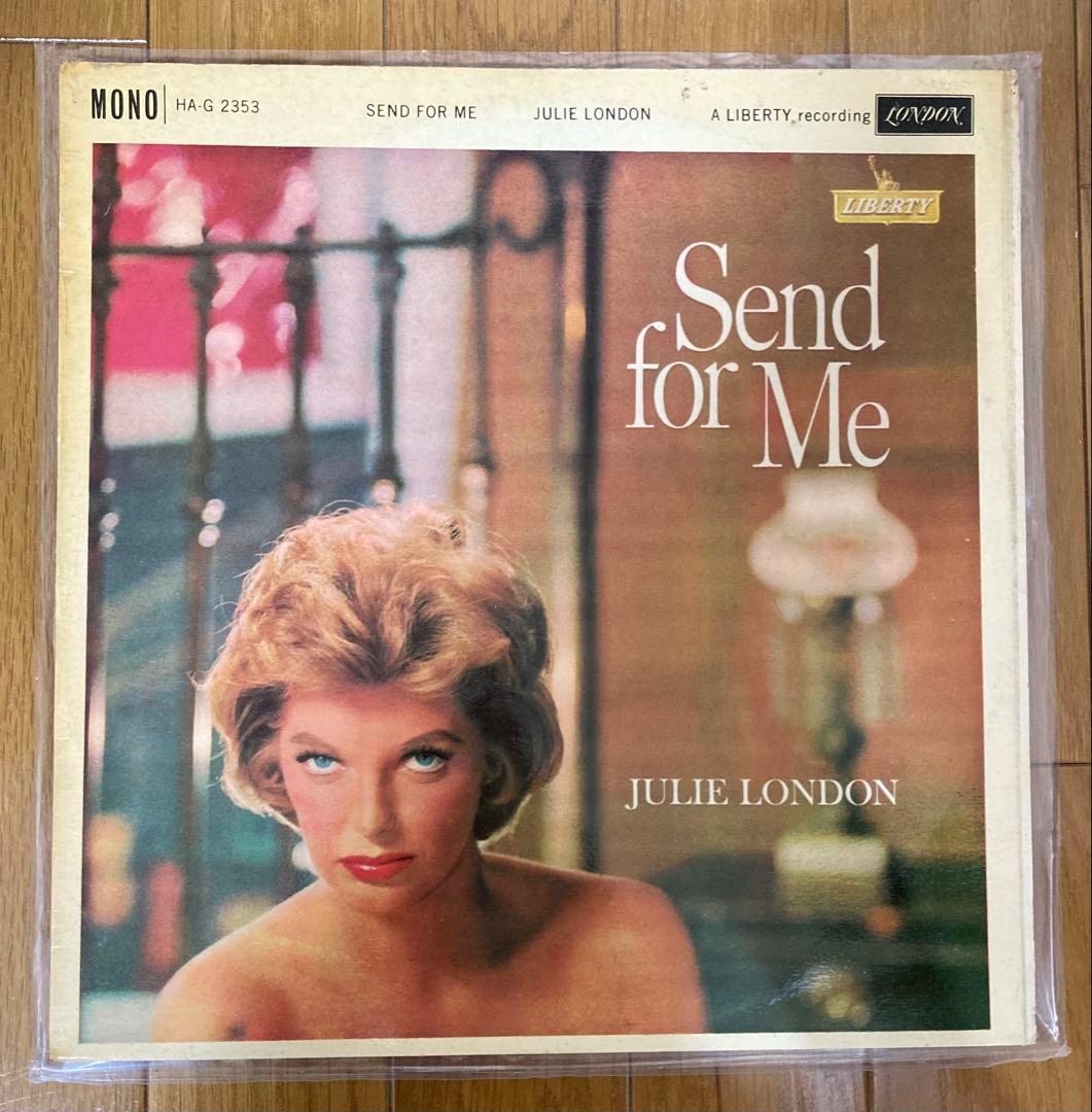 稀少UKオリジナル最初回Send For Me Julie Londonレコード