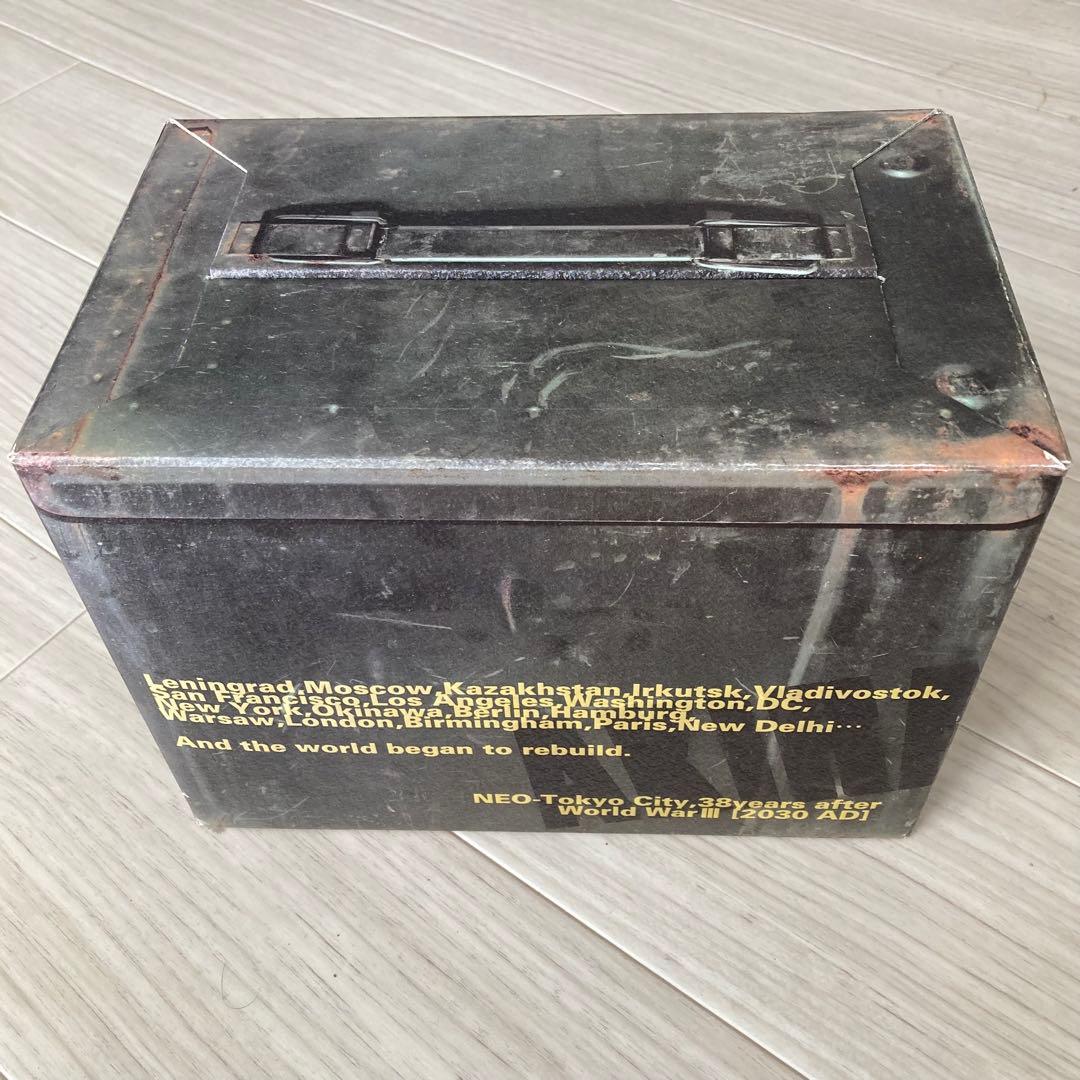 【AKIRA】弾薬箱風収納ケースミリタリボックス【総天然色アキラ美品全巻セット】