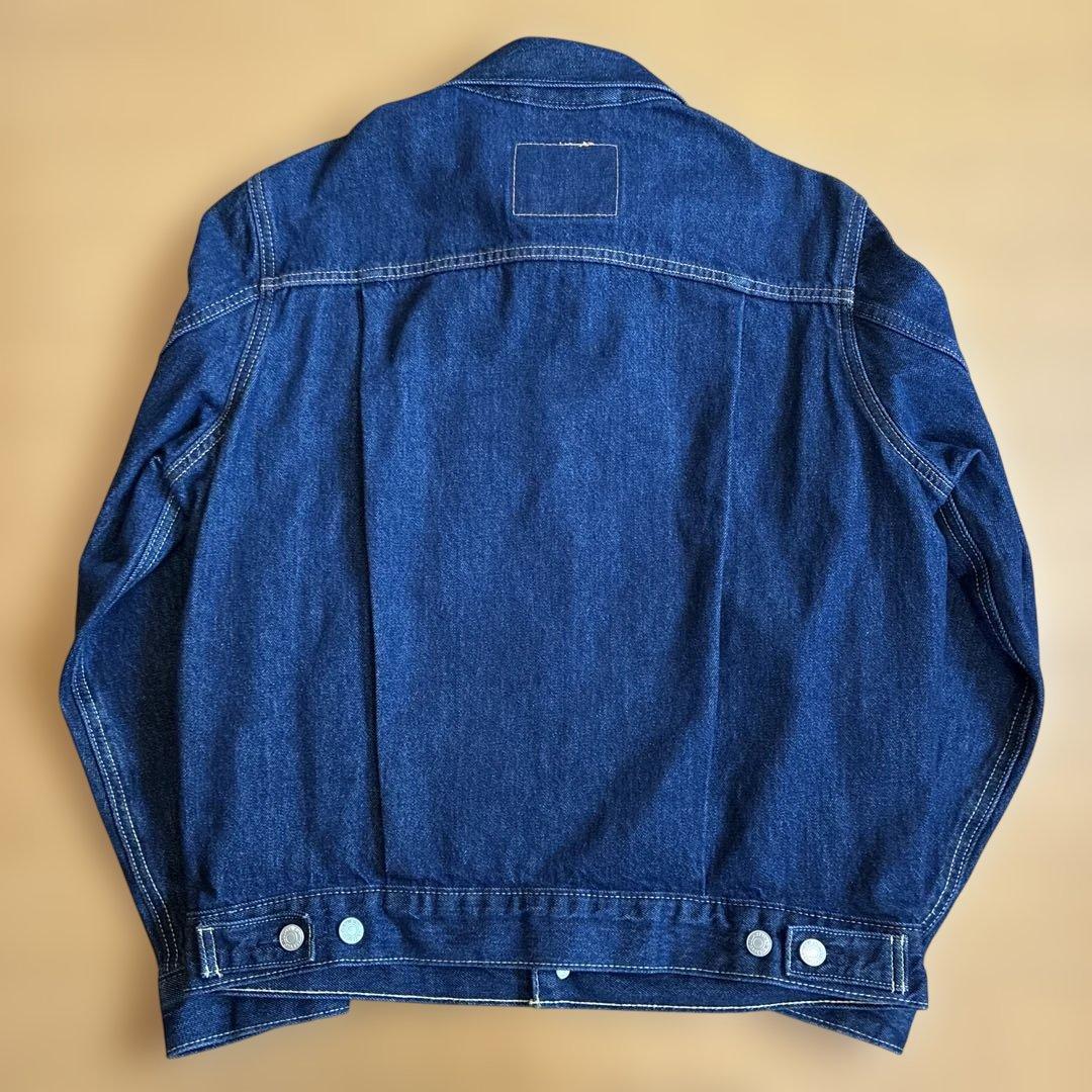 リーバイス 濃紺デニムセットアップ 2nd トラッカージャケット 501 W32