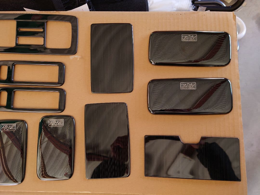 レクサス LS500 パネル 内装ブラック ルーム 天井 メッキ 美品