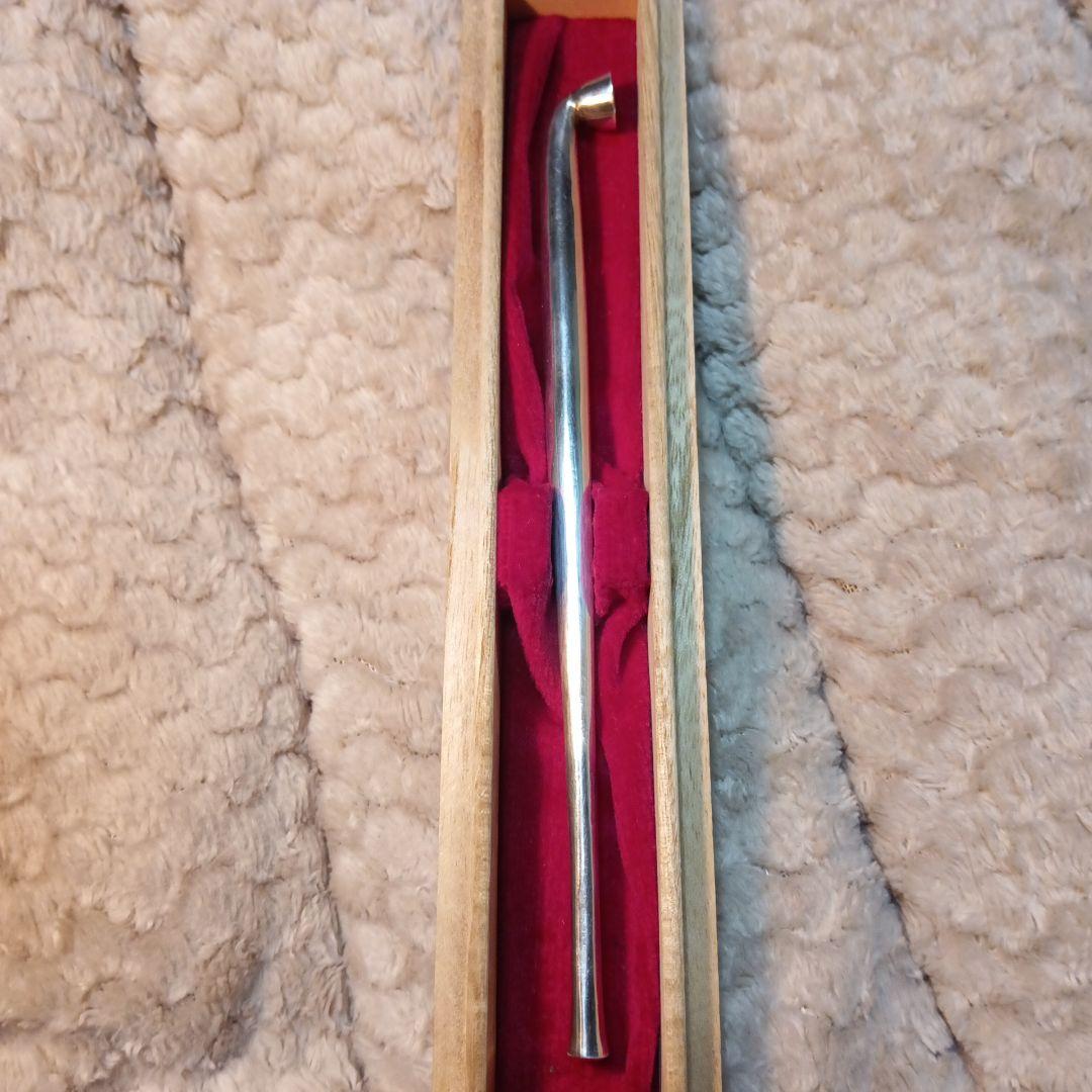 きせる屋昇作　銀丸六寸延