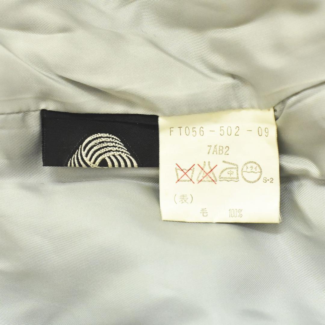 白タグ 90s バーバリー カシミヤウール チェスターコート 7AB2 黒 ♪