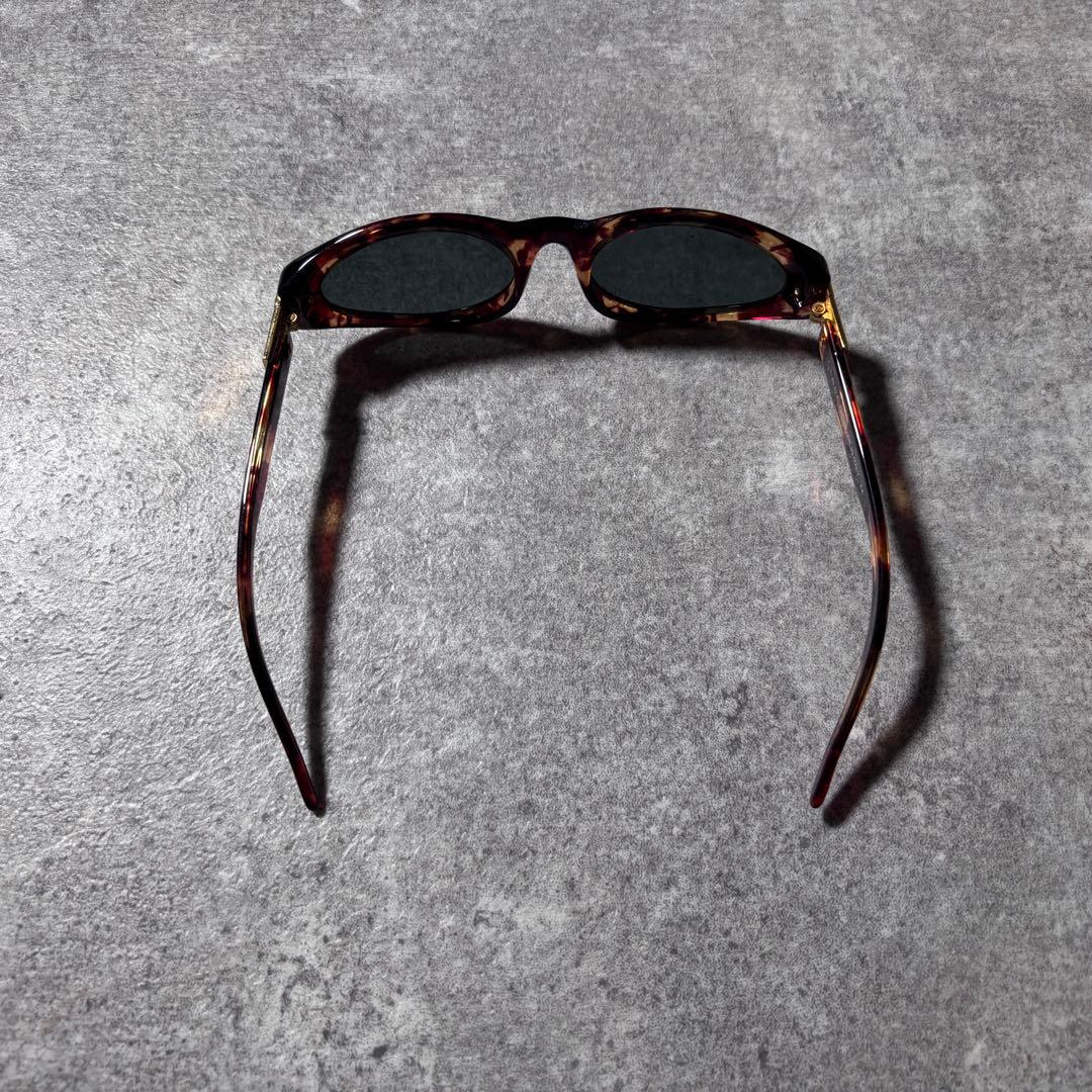小物 00s y2k GUCCI square oval sunglasses