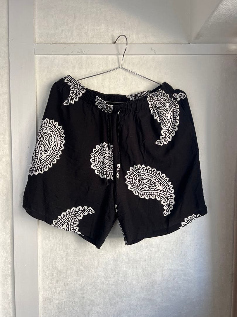 WAX ペイズリー柄 ショートパンツ Lサイズ