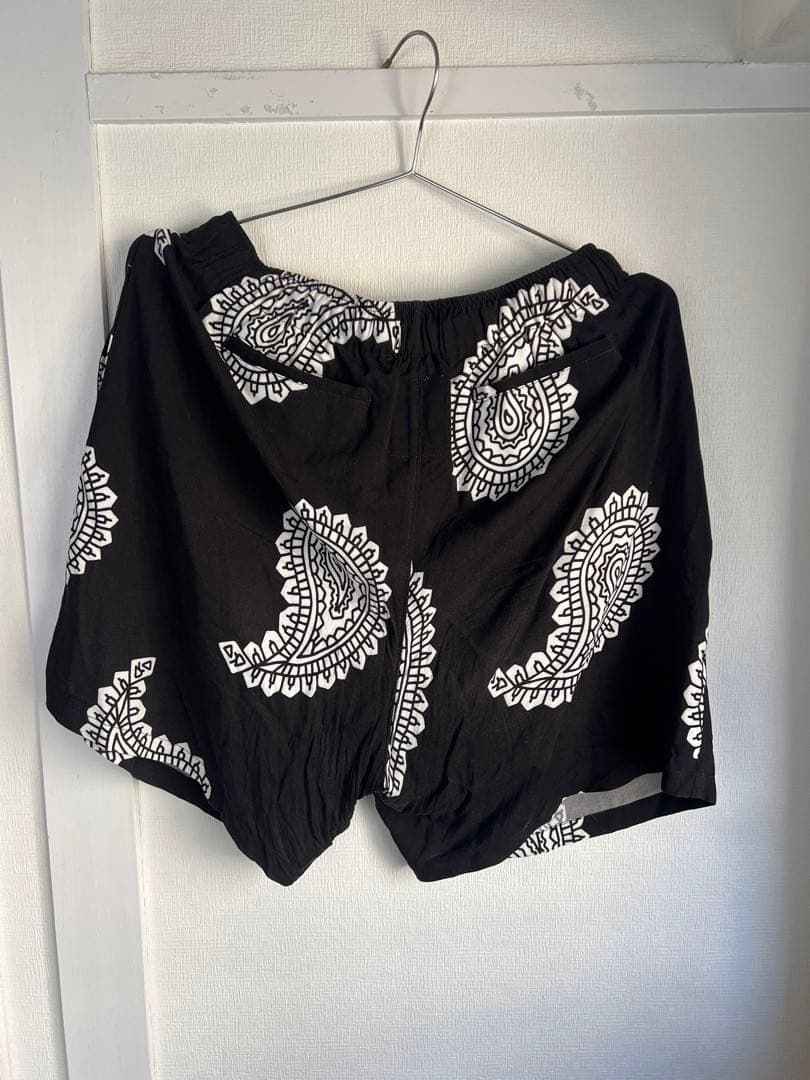 WAX ペイズリー柄 ショートパンツ Lサイズ