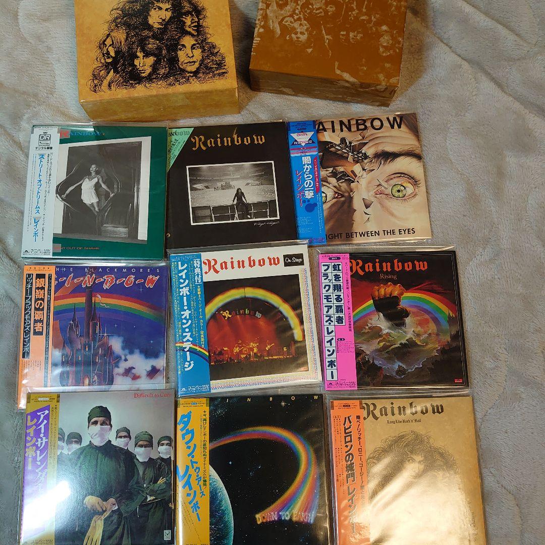 レインボー　紙ジャケットCD9枚組BOX付き