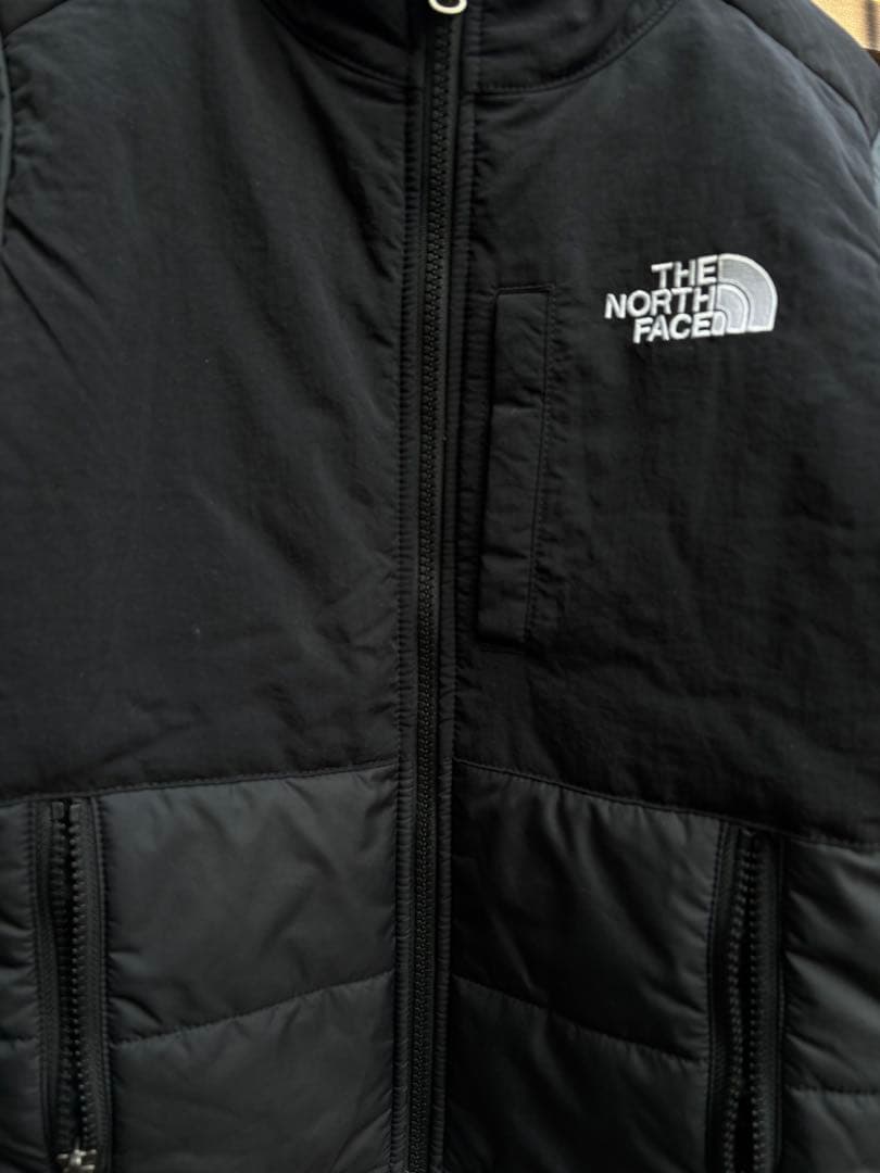 THE NORTH FACE ブラック中綿ジャケットXS 120 美品