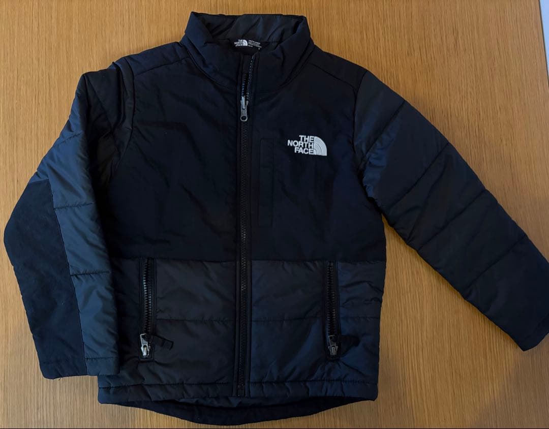 THE NORTH FACE ブラック中綿ジャケットXS 120 美品