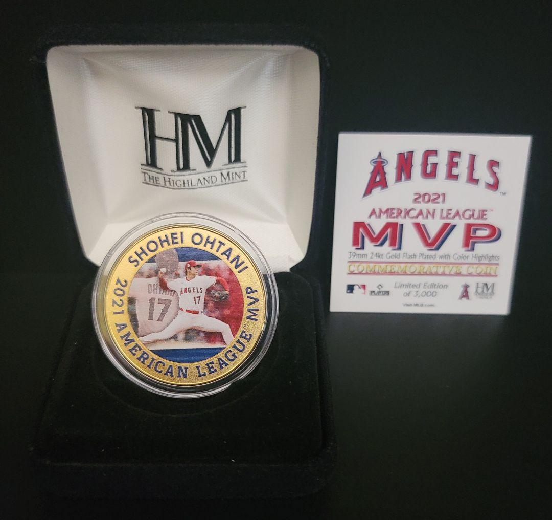 シリアルナンバー1桁 大谷翔平 2021年 MVP 記念