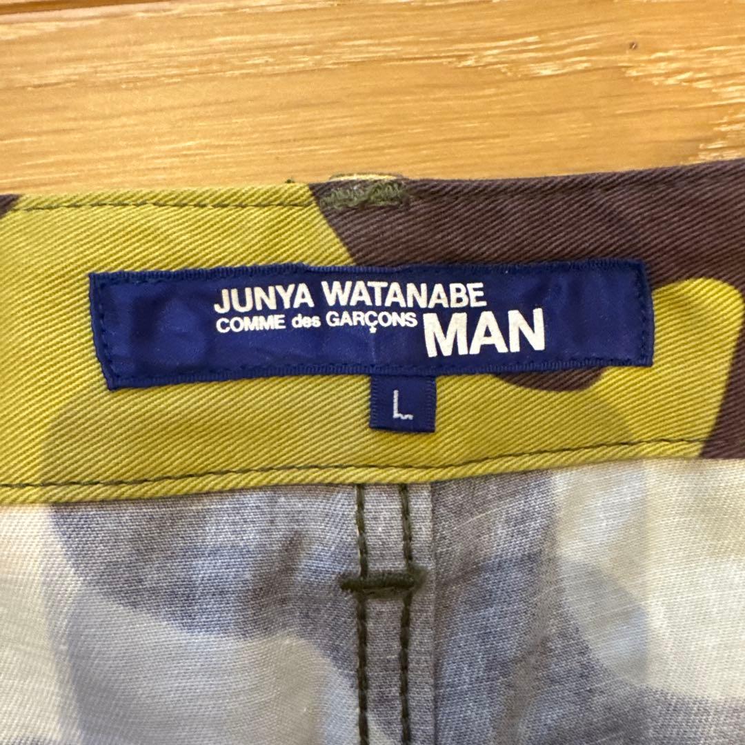 【新品未使用】コムデギャルソンジュンヤワタナベマン　パンツ　迷彩柄　Lサイズ
