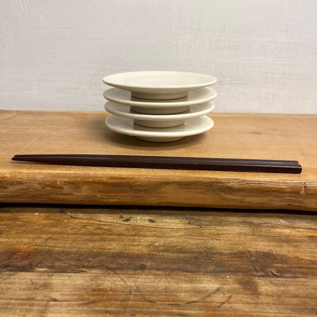 NBT　新品　陶器　陶芸作家　小皿4枚　252