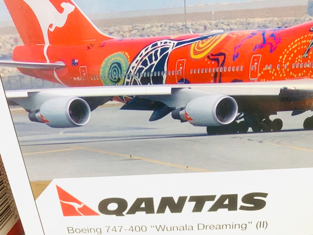 ヒラマヤの雪男‼️ｈｅｌｐａ製／カンタス航空Ｂ７４７－４００／２機セット