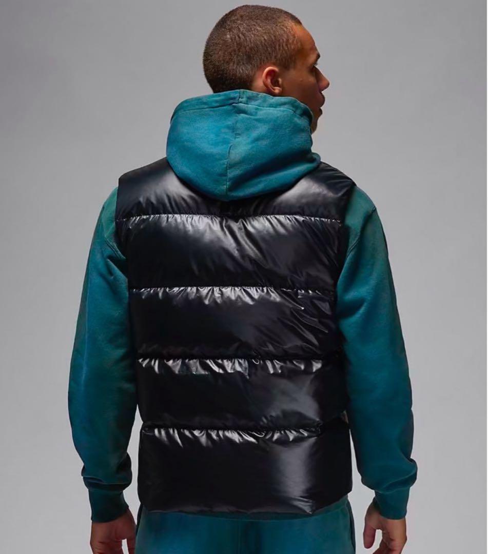 2XL NIKE ナイキ　ジョーダン　 ブラックロゴ フライト　ダウンベスト