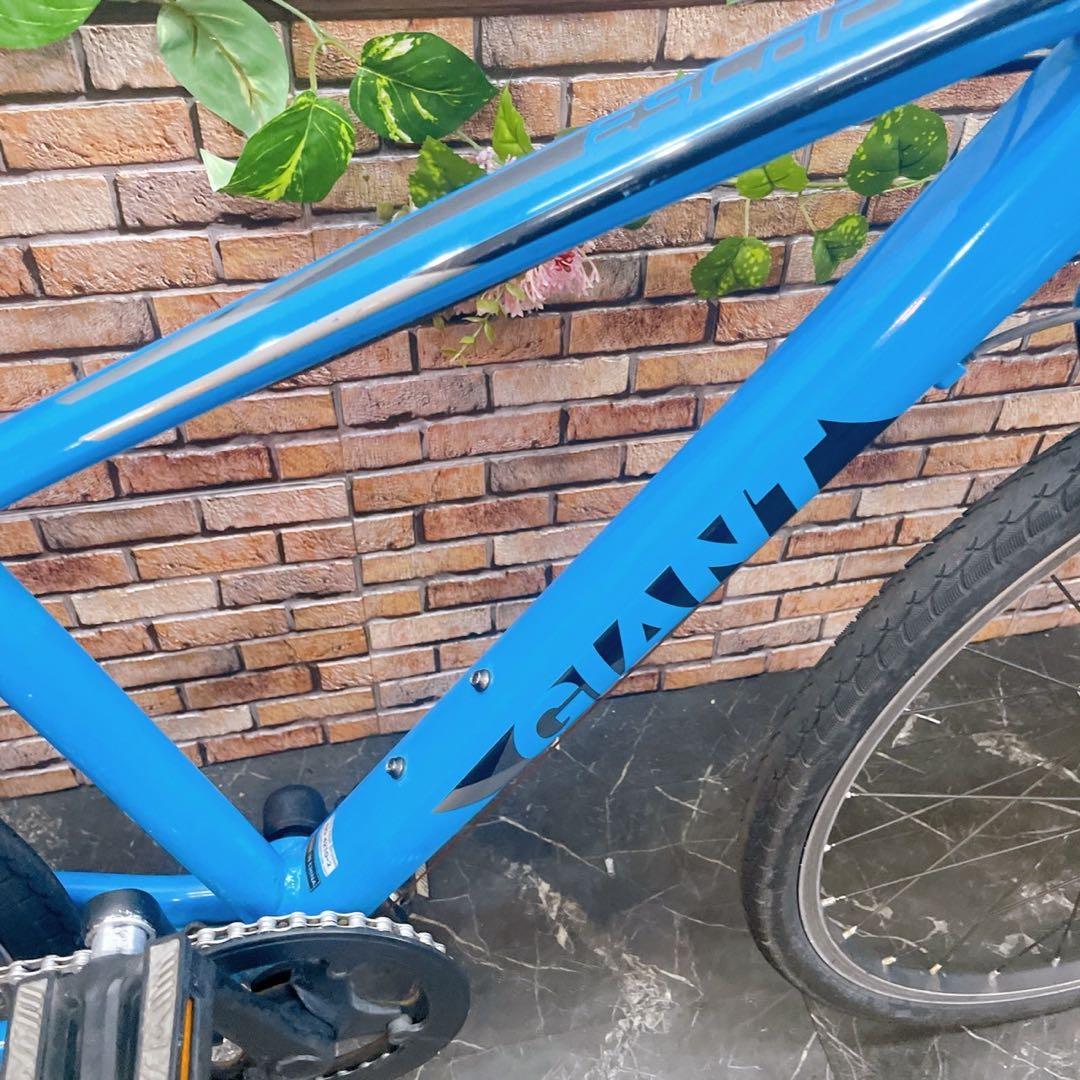 【29】子供用自転車 子供車 GIANT ESCAPJR ブルー 24インチ