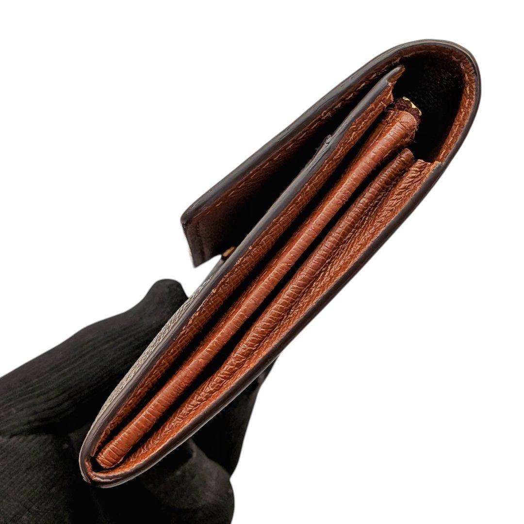 【美品】ルイヴィトン ポシェット ポルトモネ クレディ モノグラム 長財布